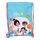 Bolsa Mochila con Cuerdas Cleo & Cuquin Good night (26 x 34 x 1 cm)