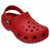 Zuecos Crocs Classic Clog K Rojo