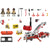 Playset de Vehículos Playmobil US Tower Ladder City Action 70935 Camión de Bomberos (113 pcs)