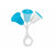 Sonajero Chicco Azul Tulipán Plástico PVC