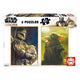 Puzzle Educa Baby Yoda (2 x 100 pcs)