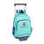 Mochila Escolar con Ruedas 705 F.C. Barcelona 19/20 Turquesa