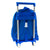 Mochila Escolar con Ruedas 705 R. C. Deportivo de La Coruña Azul Blanco