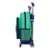 Mochila Escolar con Ruedas 705 Real Madrid C.F. Verde