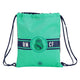 Bolsa Mochila con Cuerdas Real Madrid C.F. Verde