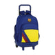 Mochila Escolar con Ruedas Compact F.C. Barcelona Azul