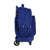 Mochila Escolar con Ruedas Compact F.C. Barcelona Azul