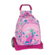 Mochila Escolar con Ruedas Evolution BlackFit8 Perezoso