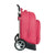 Mochila Escolar con Ruedas Evolution BlackFit8 Rosa