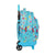 Mochila Escolar con Ruedas Compact BlackFit8 Mushrooms