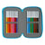 Plumier Doble Simon Azul claro (28 piezas)
