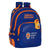 Mochila Escolar Valencia Basket Azul Naranja
