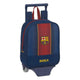 Mochila Escolar con Ruedas 805 F.C. Barcelona 20/21 Granate Azul marino