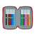 Plumier Doble Atlético Madrid 20/21 Azul Blanco Rojo (28 piezas)