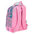 Mochila Escolar Benetton Blooming Rosa