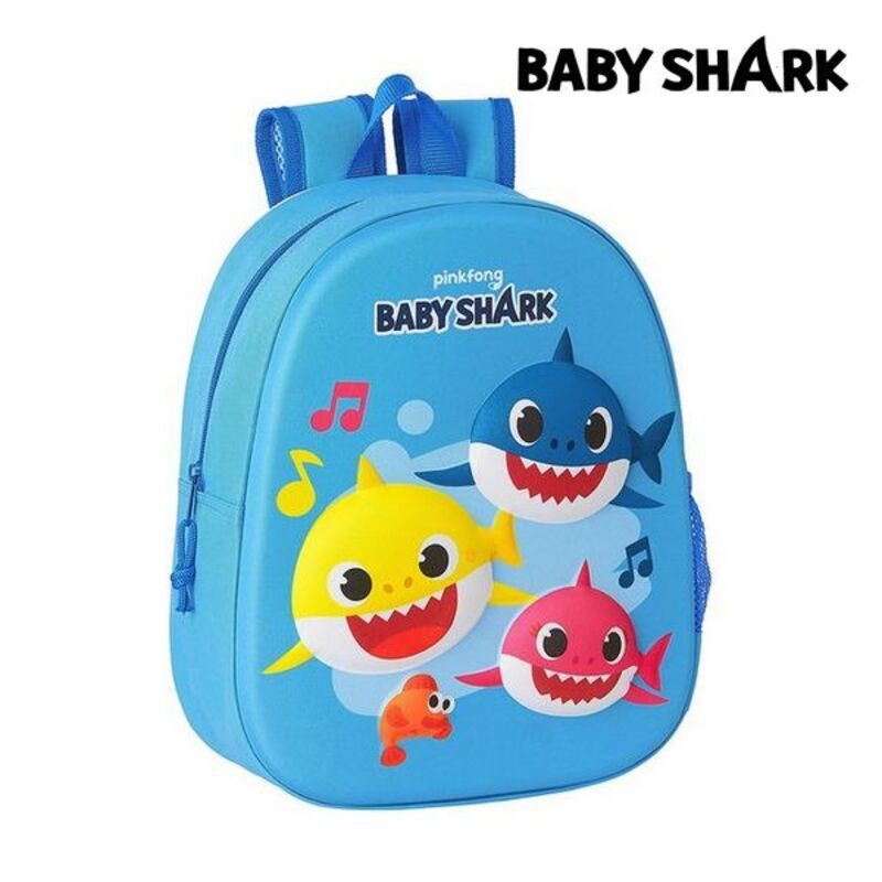 Neceser infantil para niñas y niños, azul, (Shark Blue)