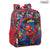 Mochila Safta Go Hero Spiderman (32 x 38 x 12 cm)