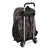 Mochila Escolar con Ruedas The Mandalorian The Guild Negro Marrón (32 x 44 x 16 cm)