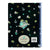 Libreta de Anillas Gorjuss Black Pearl Turquesa A5
