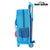 Mochila Escolar 3D con Ruedas 705 Baby Shark Azul claro