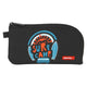 Estuche Surf Camp Safta Negro Naranja Azul claro