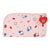 Estuche Escolar Hello Kitty Happiness Girl Rosa Blanco (23 x 11 x 1 cm)
