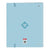 Carpeta de anillas Glow Lab Sea Nixie Azul claro