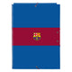 Carpeta F.C. Barcelona A4 Granate Azul marino