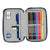 Plumier Doble El Niño Blue Bay Azul (12.5 x 19.5 x 4 cm) (28 piezas)