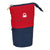 Estuche Cubilete Benetton United Rojo Blanco Azul marino (8 x 19 x 6 cm)