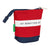 Estuche Cubilete Benetton United Rojo Blanco Azul marino (8 x 19 x 6 cm)