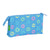 Estuche Escolar Benetton Hoop Azul (22 x 12 x 3 cm)