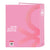 Carpeta de anillas Benetton Flamingo Pink Rosa A4 (40 mm)