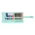 Plumier Benetton World Enrollable Menta (27 Piezas) (7 x 20 x 7 cm)
