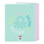 Carpeta de anillas Benetton World Menta A4 (40 mm)