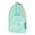 Estuche Escolar Benetton World Menta (21 x 8 x 7 cm)