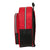 Mochila Escolar The Avengers Infinity Rojo Negro (32 x 38 x 12 cm)