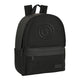 Mochila para Portátil Capitán América Negro (31 x 40 x 16 cm)