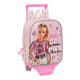Mochila Escolar con Ruedas Barbie Sweet Rosa (22 x 28 x 10 cm)