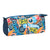 Estuche Escolar Hot Wheels Challenge Multicolor Azul marino (21 x 8 x 7 cm)