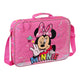 Portadocumentos Minnie Mouse Lucky Rosa (38 x 28 x 6 cm)