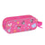 Estuche Escolar Minnie Mouse Lucky Rosa (21 x 8 x 6 cm)