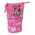 Estuche Cubilete Minnie Mouse Lucky Rosa (8 x 19 x 6 cm)