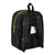 Mochila Escolar Batman Comix Negro Amarillo (22 x 27 x 10 cm)