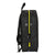 Mochila Escolar Batman Comix Negro Amarillo (22 x 27 x 10 cm)