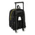 Mochila Escolar con Ruedas Batman Comix Negro Amarillo (22 x 28 x 10 cm)