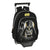 Mochila Escolar con Ruedas Star Wars Fighter Negro (27 x 33 x 10 cm)