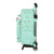 Mochila Escolar con Ruedas Snoopy Friends Forever Menta (26 x 34 x 11 cm)