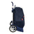 Mochila Escolar con Ruedas Munich Storm Negro Gris (32 x 44 x 16 cm)
