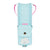 Estuche Escolar Glow Lab Nube Azul claro (6 x 6 x 21 cm)